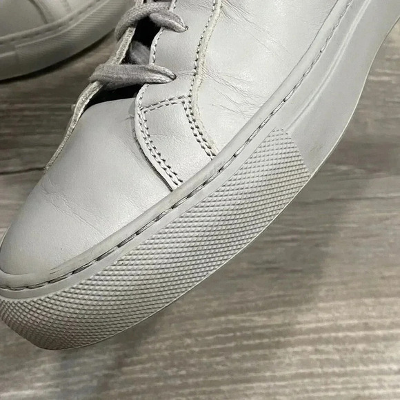 COMMON PROJECTS Men’s EU 41 US 8 Original Achilles Leather Sneakers Gray‎ - Picture 16 of 16